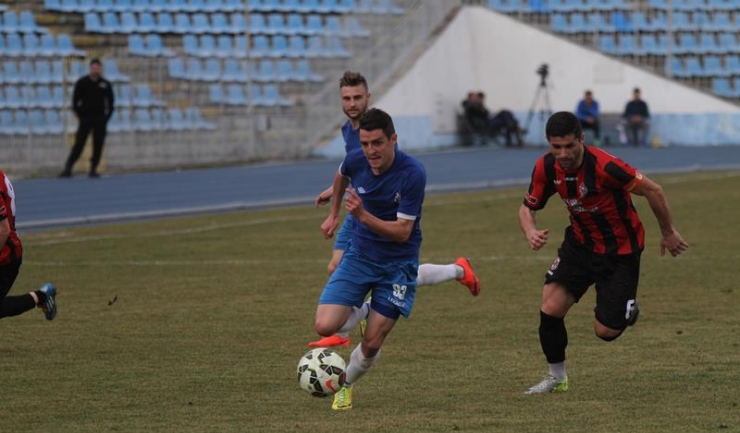 Valentin Munteanu a dat două pase de gol la primul său meci pentru FC Farul