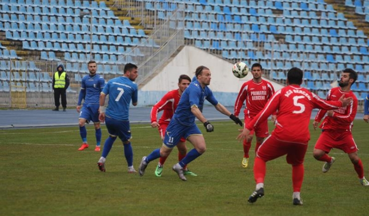 Adrian Pătulea a reușit o „triplă” în meciul cu Berceni și a devenit cel mai bun marcator pentru FC Farul, cu 14 goluri