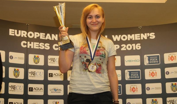 Noua campioană europeană la șah, Anna Ushenina