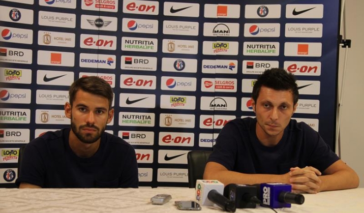 Bogdan Țîru și Florin Purece sunt optimiști înaintea duelului cu FC Steaua