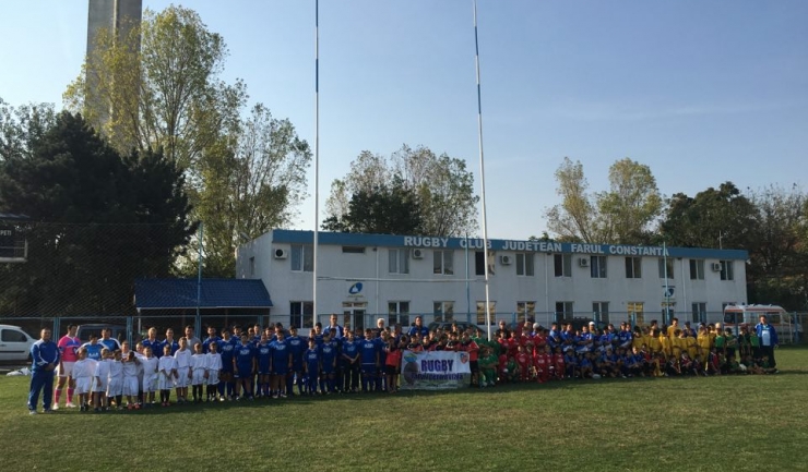 Peste 225 de copii au participat la prima etapă din „Cupa Toamnei” la mini-rugby