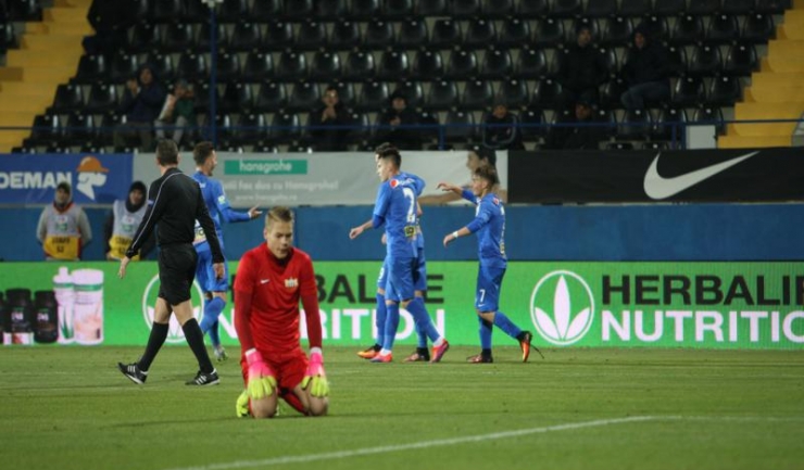 În genunchi în fața ofensivei constănțene: campioana Elveției a fost umilită la Ovidiu de FC Viitorul U-19