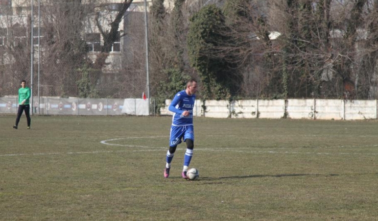 Florin Pătrașcu a marct un gol în partida SSC Farul Constanța - SC Oțelul Galați
