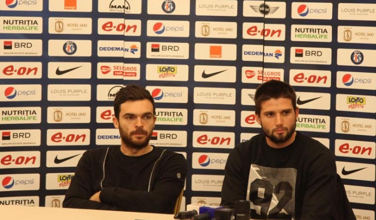 Aurelian Chițu și Victor Rîmniceanu își doresc un succes în duelul cu Dinamo