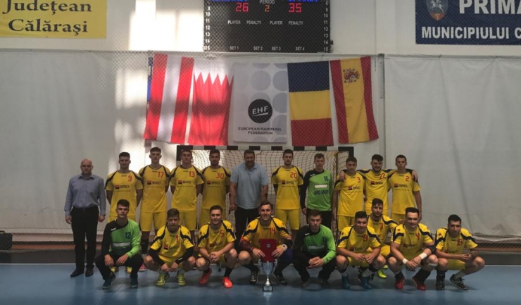 Handbaliștii tricolori au obținut o singură victorie în turneul de la Călărași