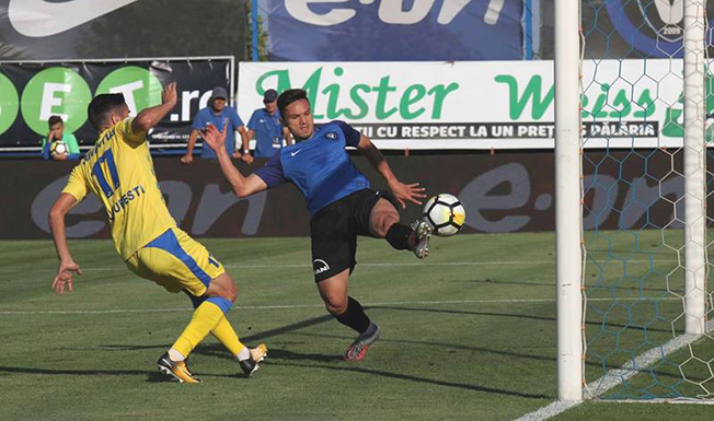 Cristi Ganea a înscris primul gol în partida de la Ovidiu și a pasat decisiv la celelalte reușite ale Viitorului