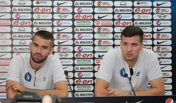 Bogdan Țîru și George Țucudean așteaptă cu încredere confruntarea cu liderul Ligii 1