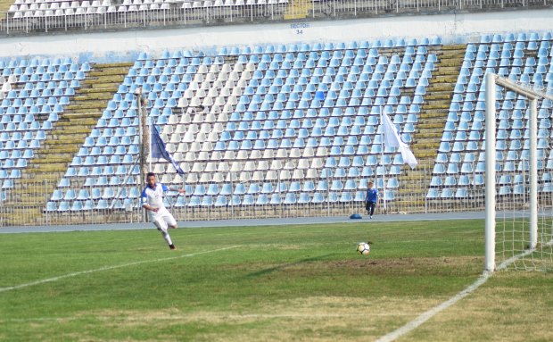 Adus de la Axiopolis Cernavodă, atacantul Nicu Moise a fost decisiv în victoria Farului în meciul cu FC Argeș