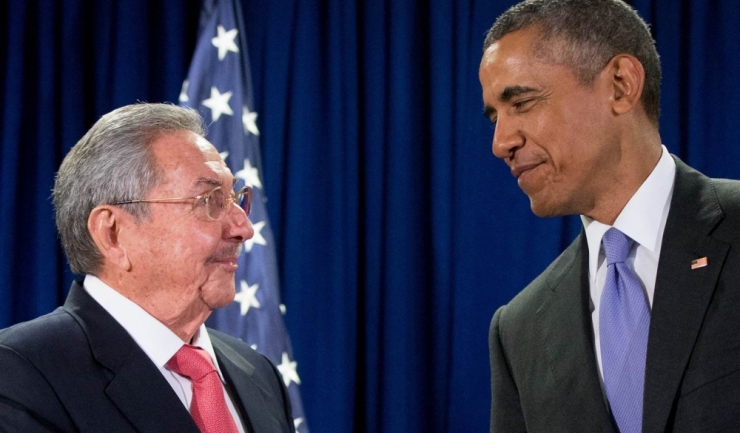 Raul Castro și Barack Obama