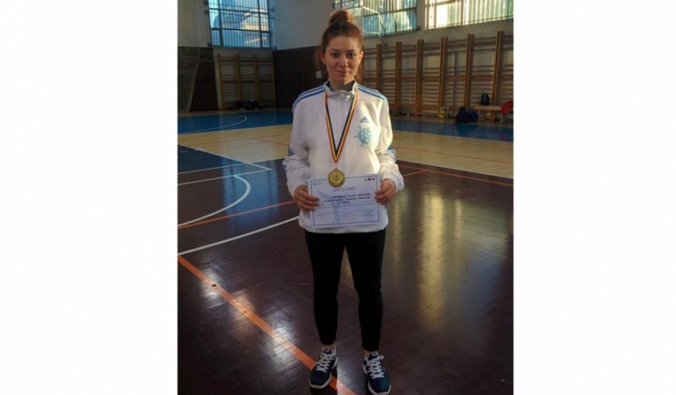 Cristiana Gheorghiță a ocupat primul loc la categoria -53 kg