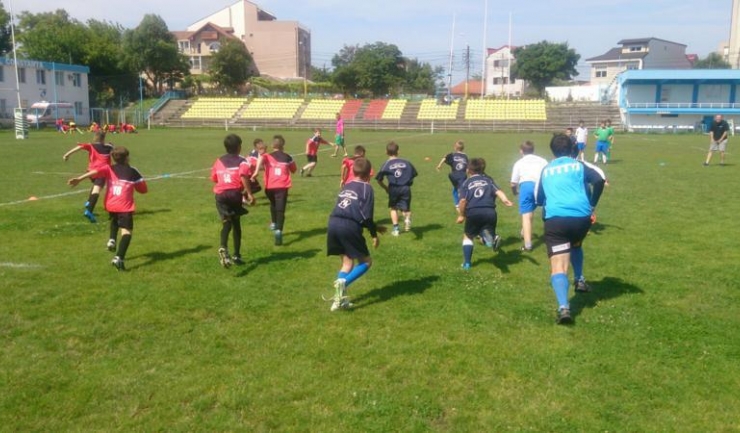 Micuții rugbyști constănțeni au oferit meciuri foarte disputate pe Stadionul de rugby „Mihai Naca”