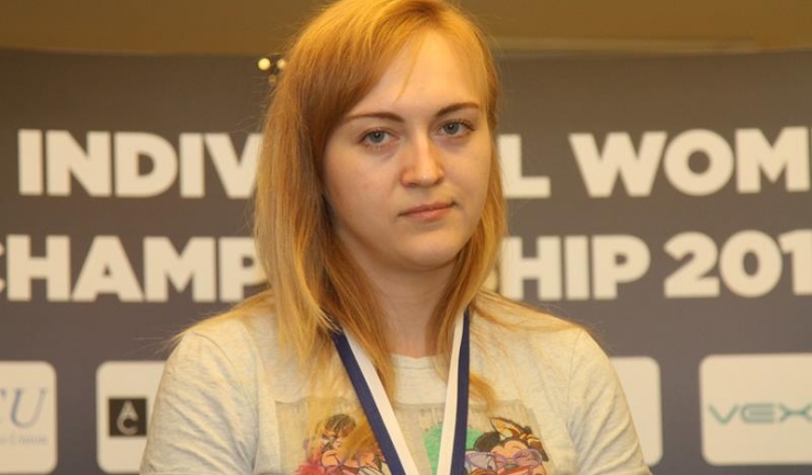 Campioana europeană Anna Ushenina a fost extrem de emoționată la intonarea imnului Ucrainei