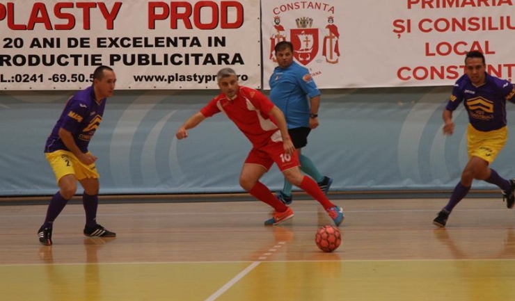 Stelian Carabaș (Municipal Constanţa) a punctat tot de patru ori în meciul cu VDT Construct