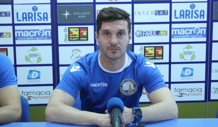 Iulian Răvoiu, jucător SSC Farul: „Sunt complet refăcut după accidentare și sunt nerăbdător să revin în teren, ca să pot ajuta echipa“