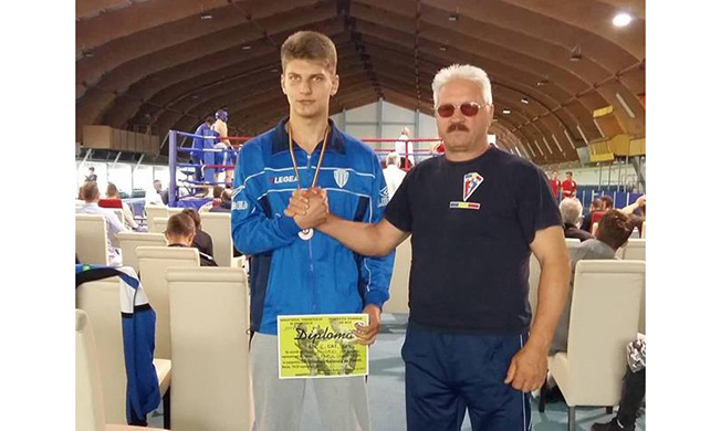 Andrei Drăgan (CS Farul Constanța) a obținut o medalie de bronz la Bacău