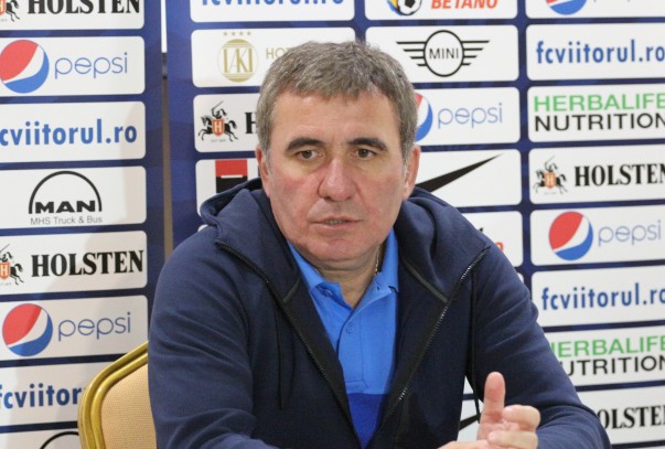 Gheorghe Hagi, manager tehnic FC Viitorul: „Vrem să câștigăm, să facem un meci bun”