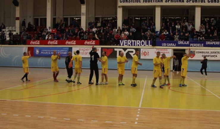 Municipal Constanţa s-a impus în turneul „ultra” old-boys
