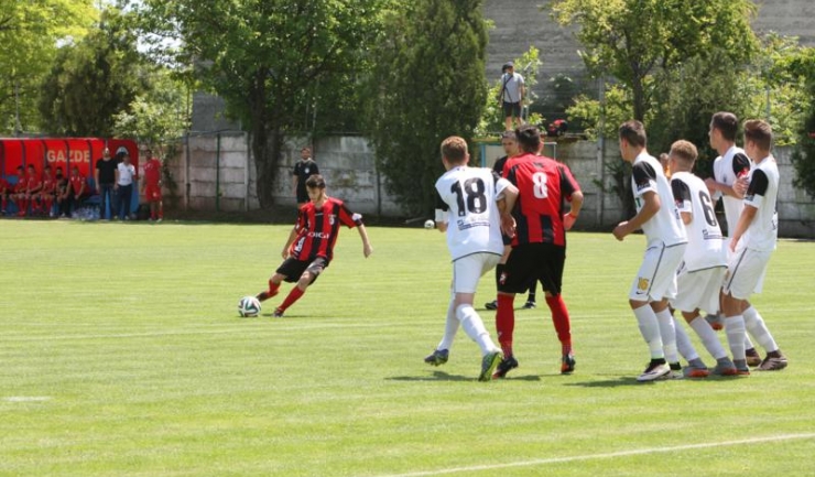 Mijlocașul Marian Zanfir a înscris ultimul gol al meciului