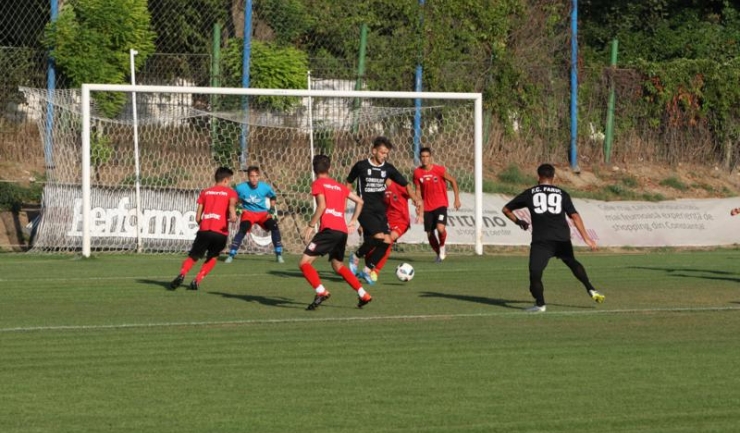 Alin Mazilu a marcat golul victoriei pentru SSC Farul
