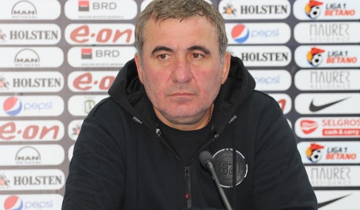 Gheorghe Hagi, manager tehnic Viitorul: „Sperăm să facem un retur mult mai bun decât turul campionatului”