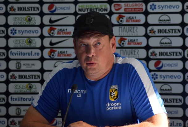 Leonid Slutsky, antrenor Vitesse Arnhem: „În fotbal, pe teren, nu joacă banii”