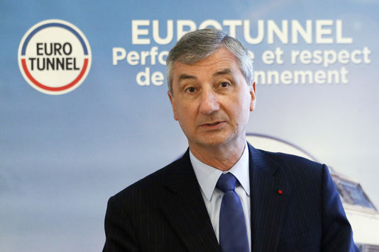 Jacques Gounon, preşedintele companiei Eurotunel