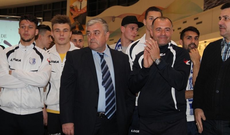 Antrenorul Constantin Gache speră să readucă FC Farul în Liga 1