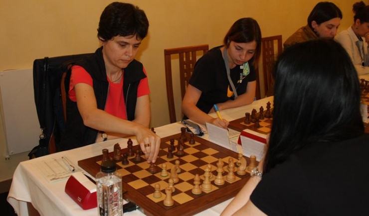Multipla campioană Corina Peptan a jucat în prima rundă cu Zeinab Mamedjarova, din Azerbaidjan