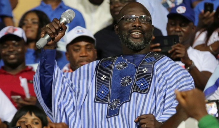 George Weah vrea să instaureze un regim democratic în Liberia