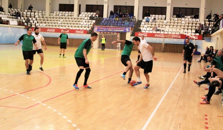 FC Constanţa (în verde-negru) a acumulat punctajul maxim în grupa D
