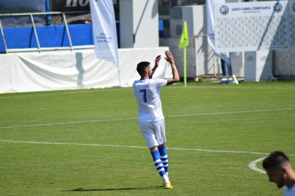 Alexandru Grigoraş a marcat cele patru goluri ale formaţiei SSC Farul