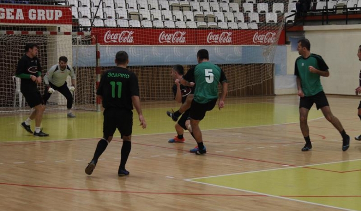FC Constanța Marina (în verde) a bifat a treia victorie consecutivă în Grupa C