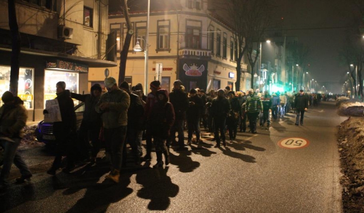 Protestatarii au ieșit în stradă și la Constanța