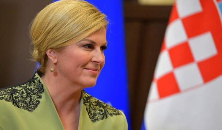 Preşedintele croat Kolinda Grabar-Kitarovic
