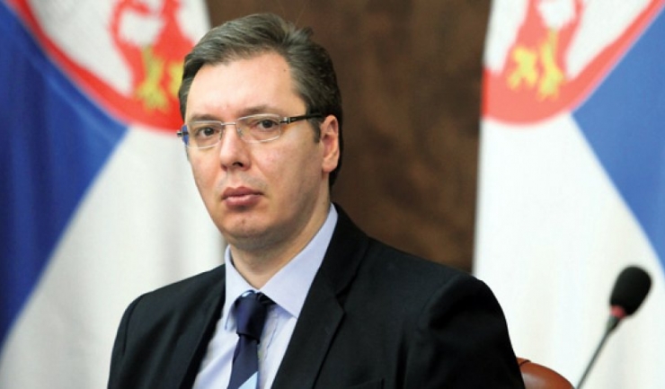 Aleksandar Vucic, premierul Serbiei