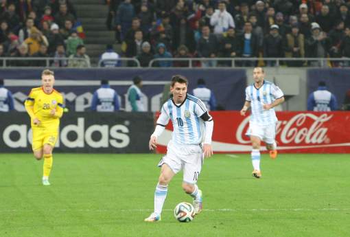 Lionel Messi a înscris trei goluri pentru Argentina în amicalul cu Haiti