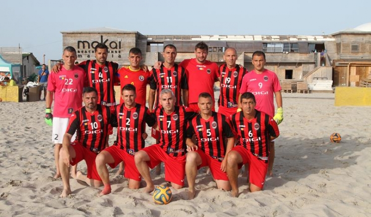 Lotul echipei AS Performer Constanța este identic cu cel al naționalei de fotbal pe plajă a României!