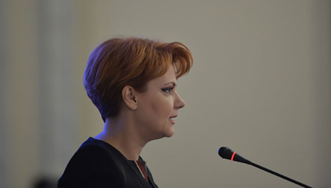Ministrul Muncii, Lia Olguţa Vasilescu