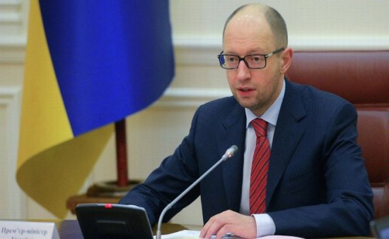 Prim-ministrul ucrainean, Arseni Iațeniuk
