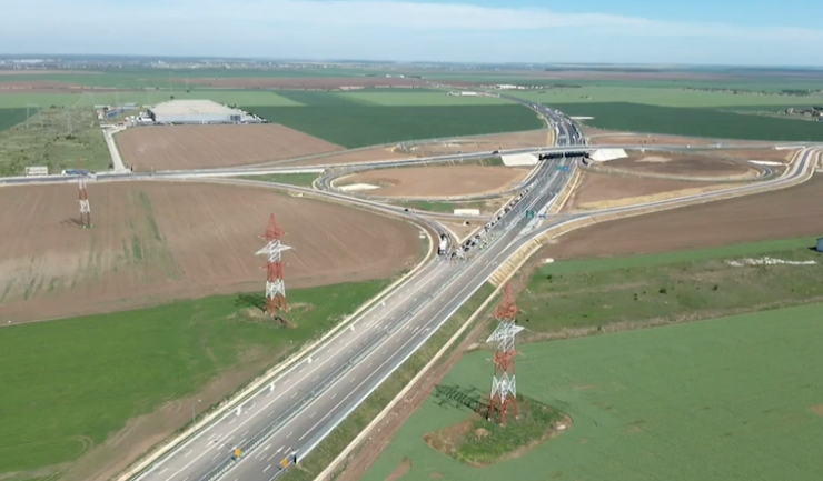 Au fost inaugurați încă 13 km din Autostrada de Centură a Capitalei A0 Sud