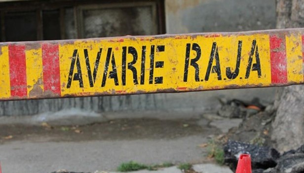Avarie RAJA pe strada Caraiman din Constanța
