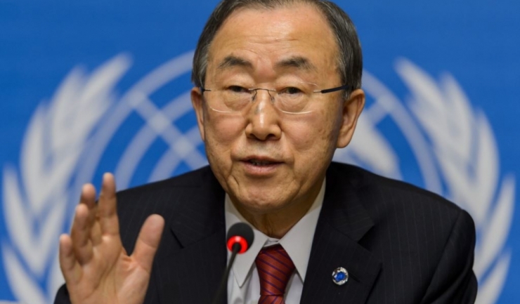 Ban Ki-moon, secretarul general al ONU