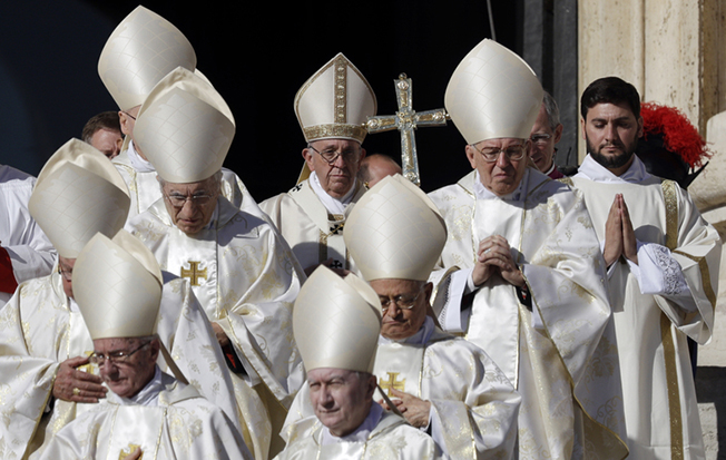 Papa Francisc a oficiat duminică ceremonia din piața Sf. Petru din Vatican