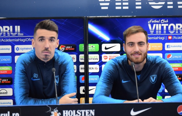 Andrei Artean și Valentin Cojocaru așteaptă cu încredere partida de la Cluj-Napoca