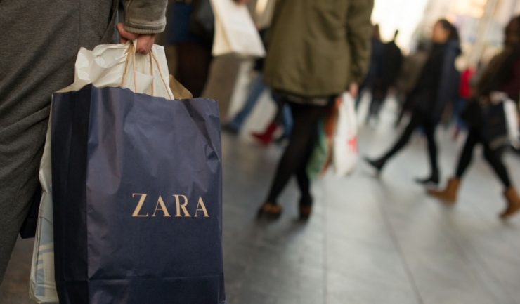 Grupul Inditex (Zara și alte șapte branduri) este liderul pieței de modă din România