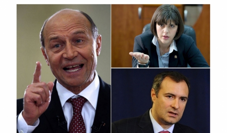 Șefa DNA, Laura Codruţa Kovesi, și fostul general SRI Florian Coldea vor trebui să dea explicații cu privire la implicarea lor în alegerea lui Băsescu drept președinte în 2009  (sursa foto: recentnews.ro)
