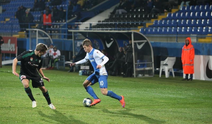 Alexandru Cicâldău este unul dintre jucătorii de perspectivă de la Academia de Fotbal „Gheorghe Hagi”