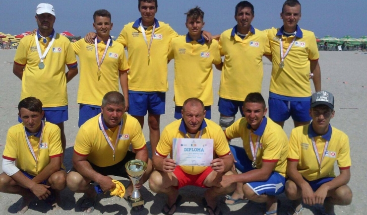După Cupa României, ACS Frontiera Constanța a cucerit și titlul național la oină pe plajă