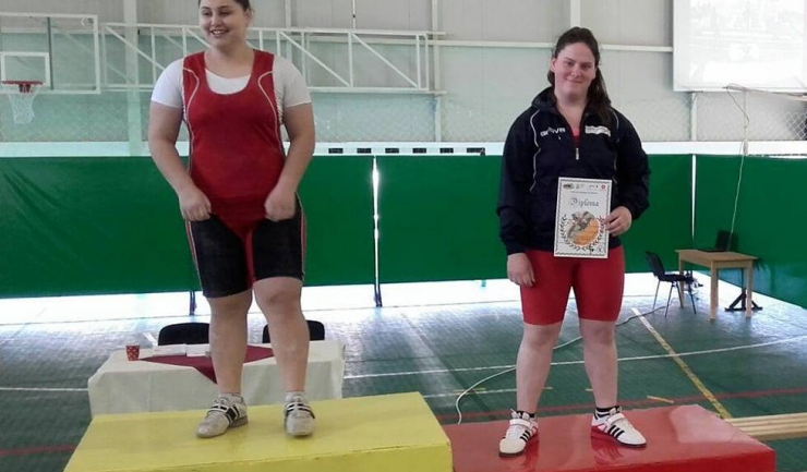 Laura Mihai s-a clasat pe locul 2 la categoria + 90 kg