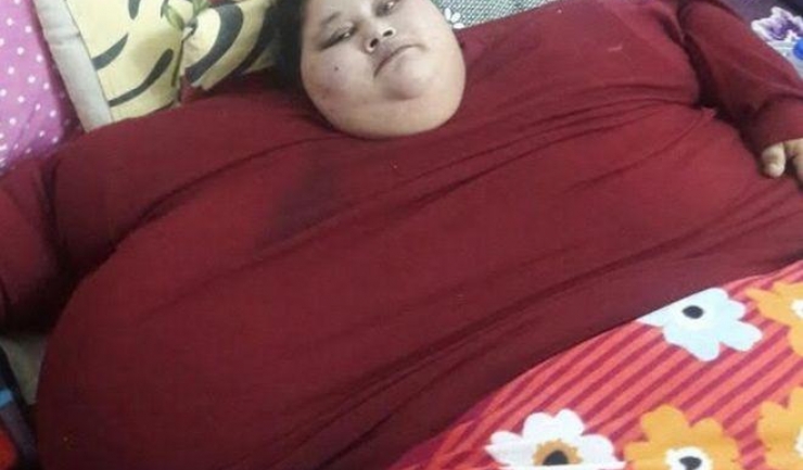Egipteanca Eman Ahmed Abd El Aty a ajuns la o greutate de aproape 500 de kilograme